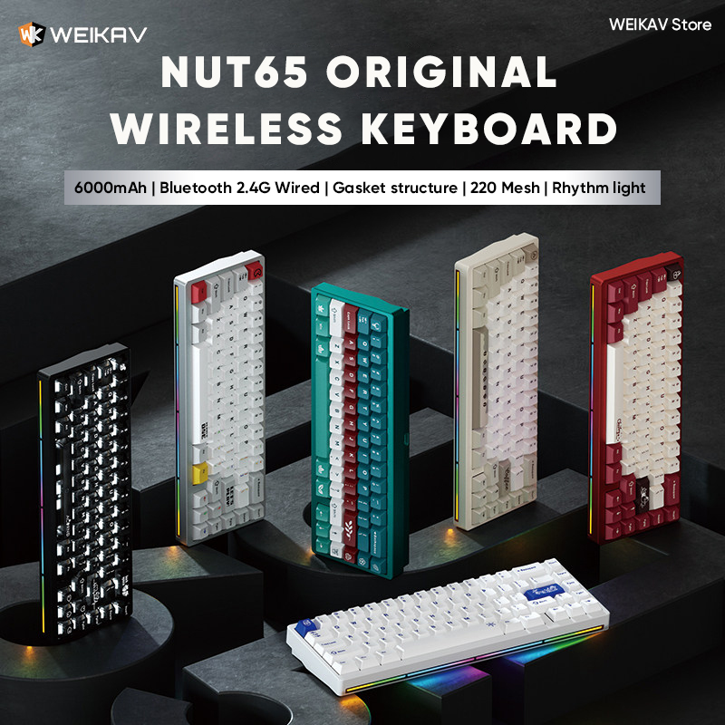 WEIKAV NUT65 Wireless Gaming A - Gaming Keyboard Extension ulasan dan harga