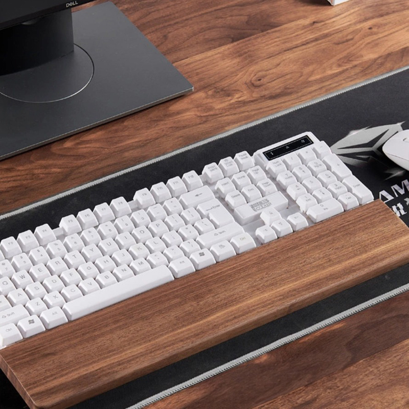 Solid Wood Keyboard Bracket Ha - Wrist Rest Wood ulasan dan harga