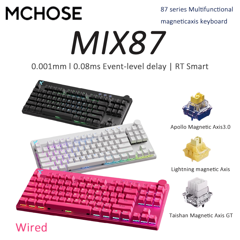 MCHOSE MIX87 Multifunctional m - Gaming Keyboard Expensive ulasan dan harga