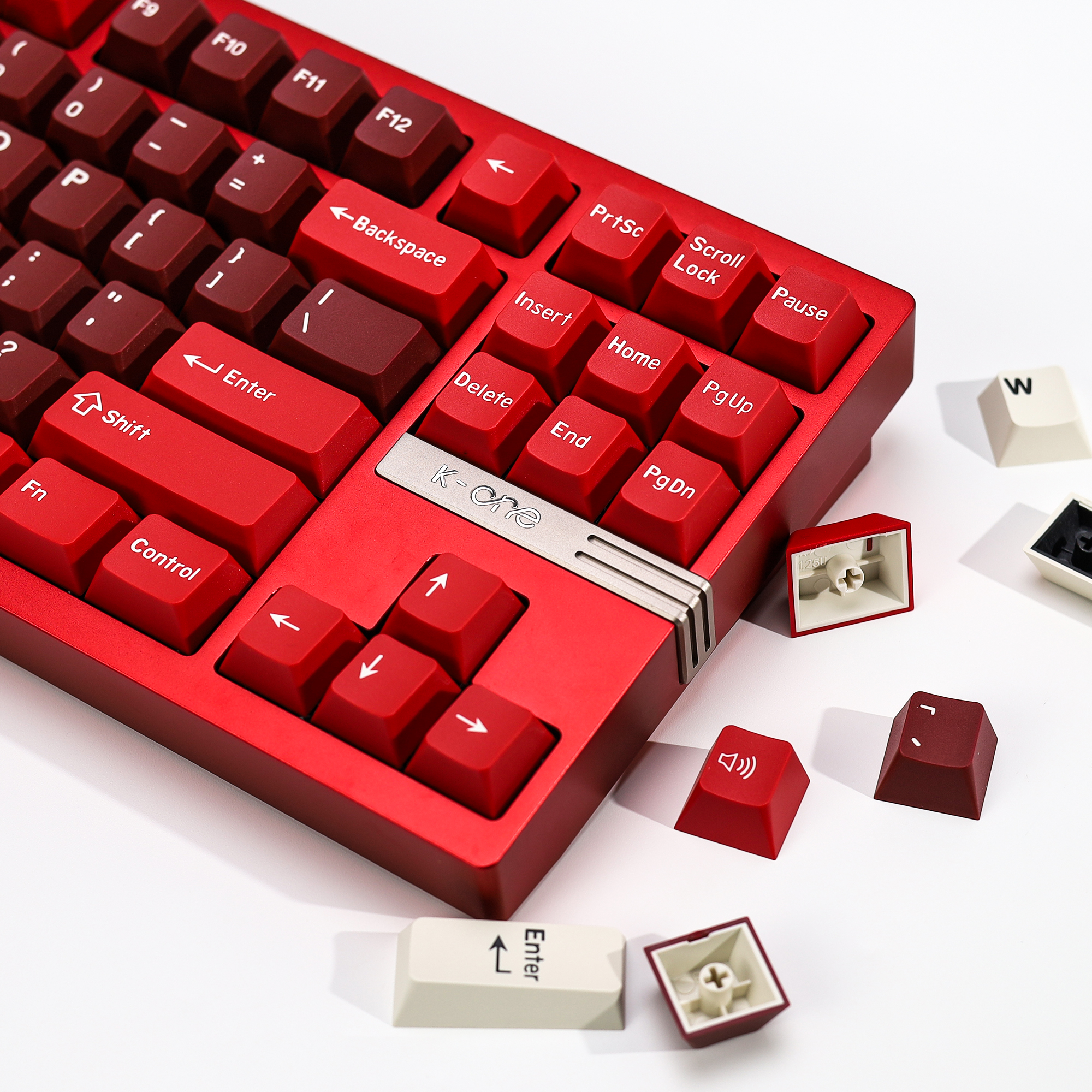 KBDiy GMK Jamon Keycap Red Ret - Gaming Keyboard Typewriter ulasan dan harga