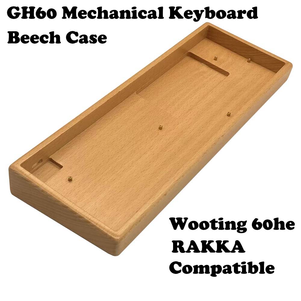 Wooden Walnut Beach Mechanical - Hot Swap Pcb ulasan dan harga