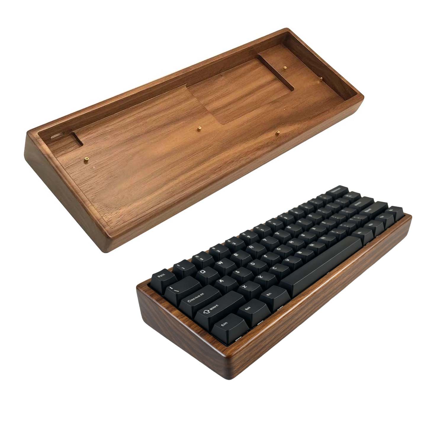 Wooden Walnut Beach Mechanical - Hot Swap Pcb ulasan dan harga