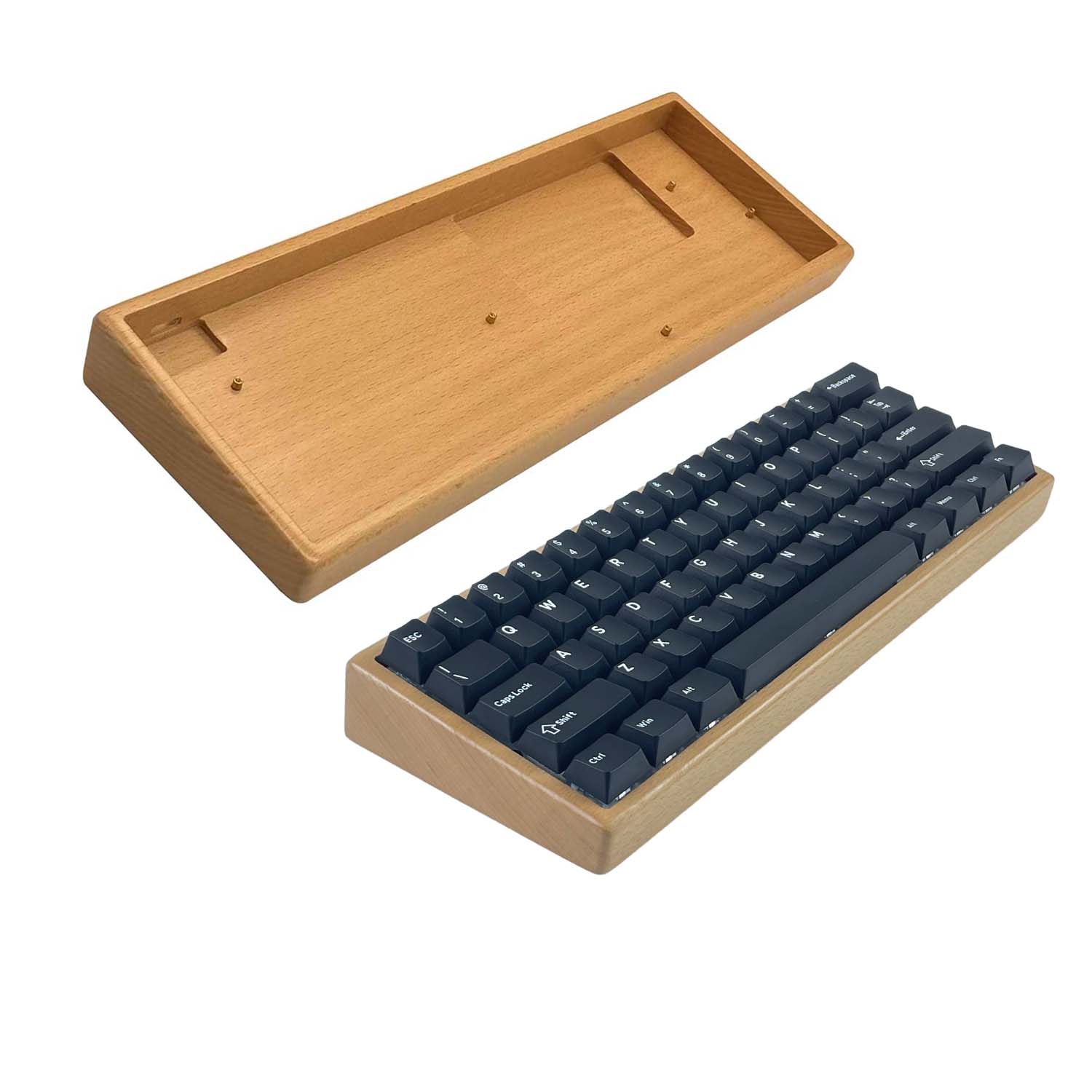 Wooden Walnut Beach Mechanical - Hot Swap Pcb ulasan dan harga