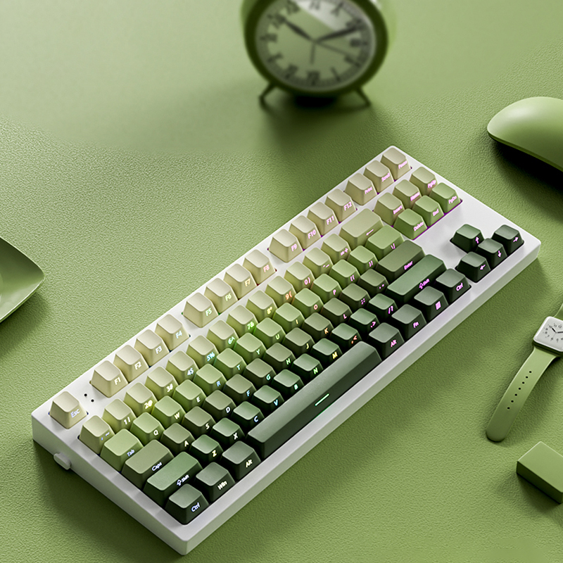 135 Key Cherry Profile Green G - Gaming Keyboard Typewriter ulasan dan harga