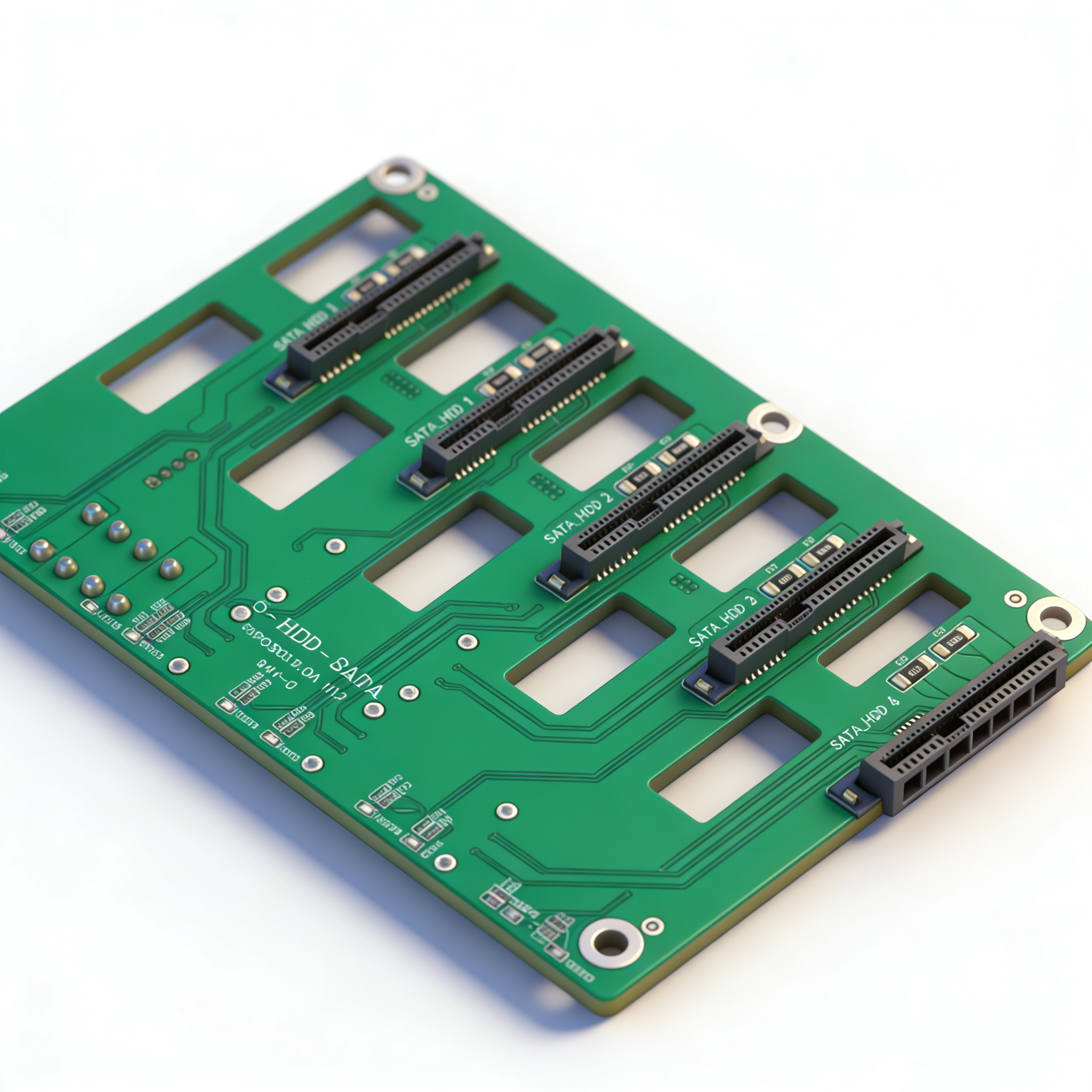 5-Bay SATA Hard Drive Backplan - Hot Swap Pcb ulasan dan harga