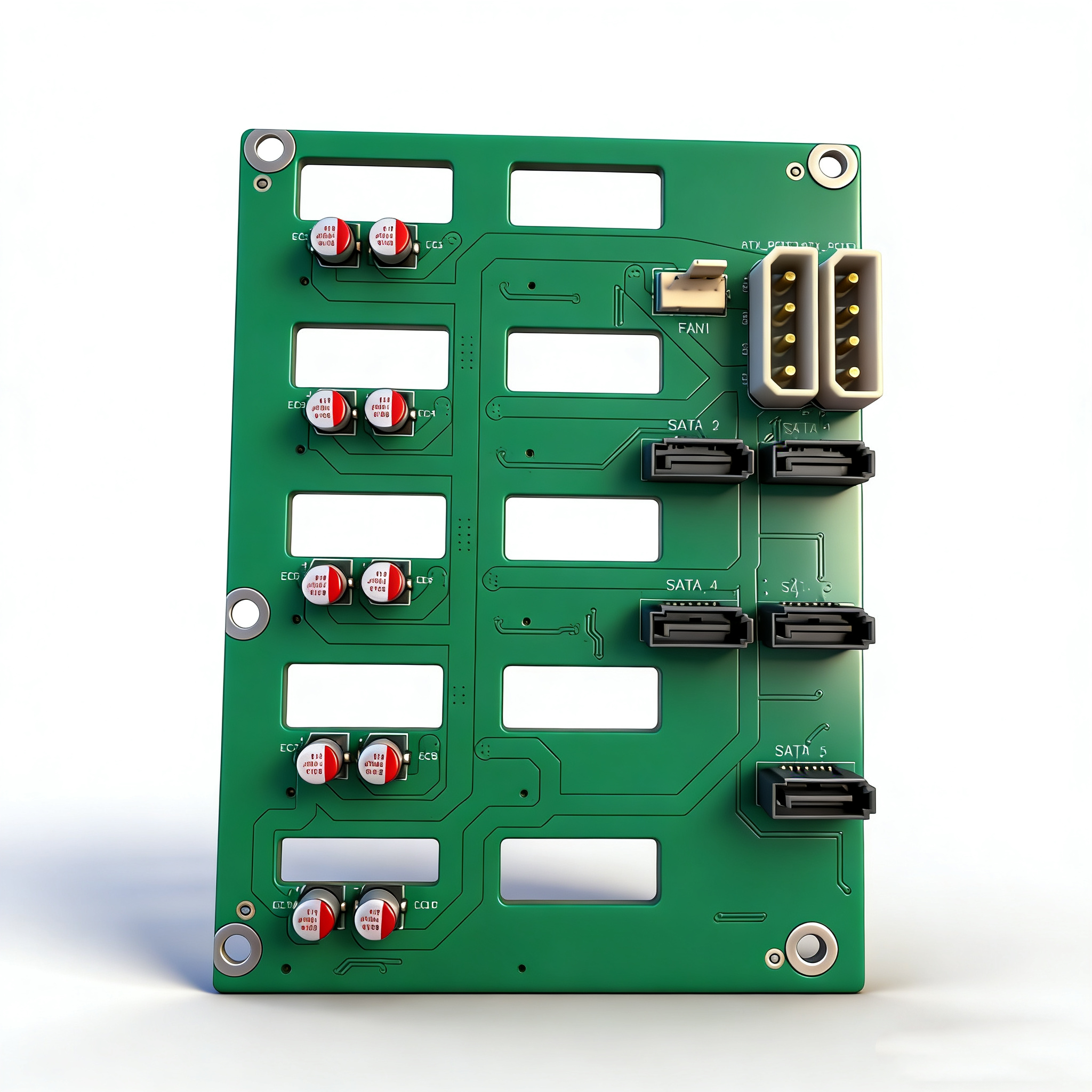 5-Bay SATA Hard Drive Backplan - Hot Swap Pcb ulasan dan harga