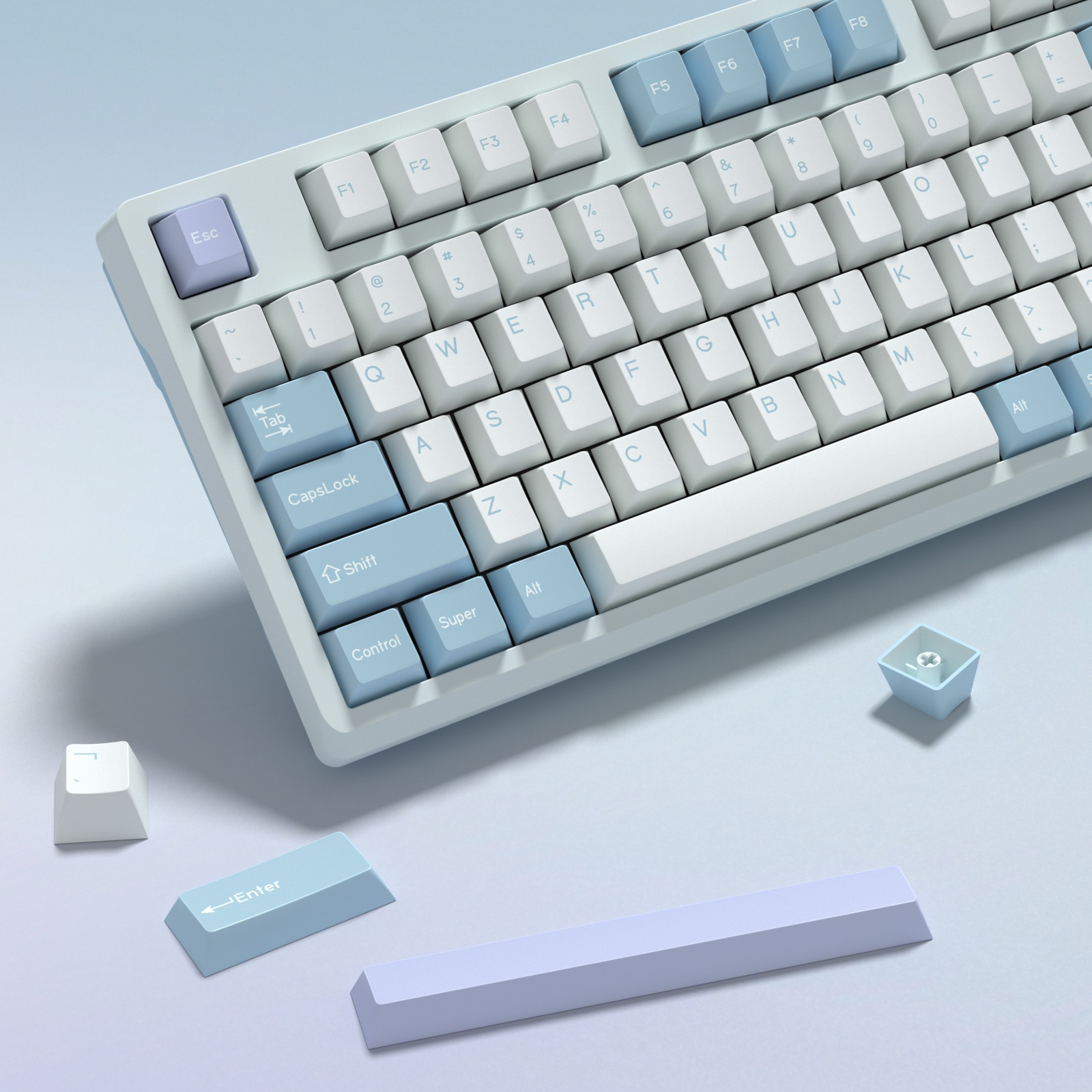 KBDiy GMK Illusion Keycap Cher - Gaming Keyboard Extension ulasan dan harga