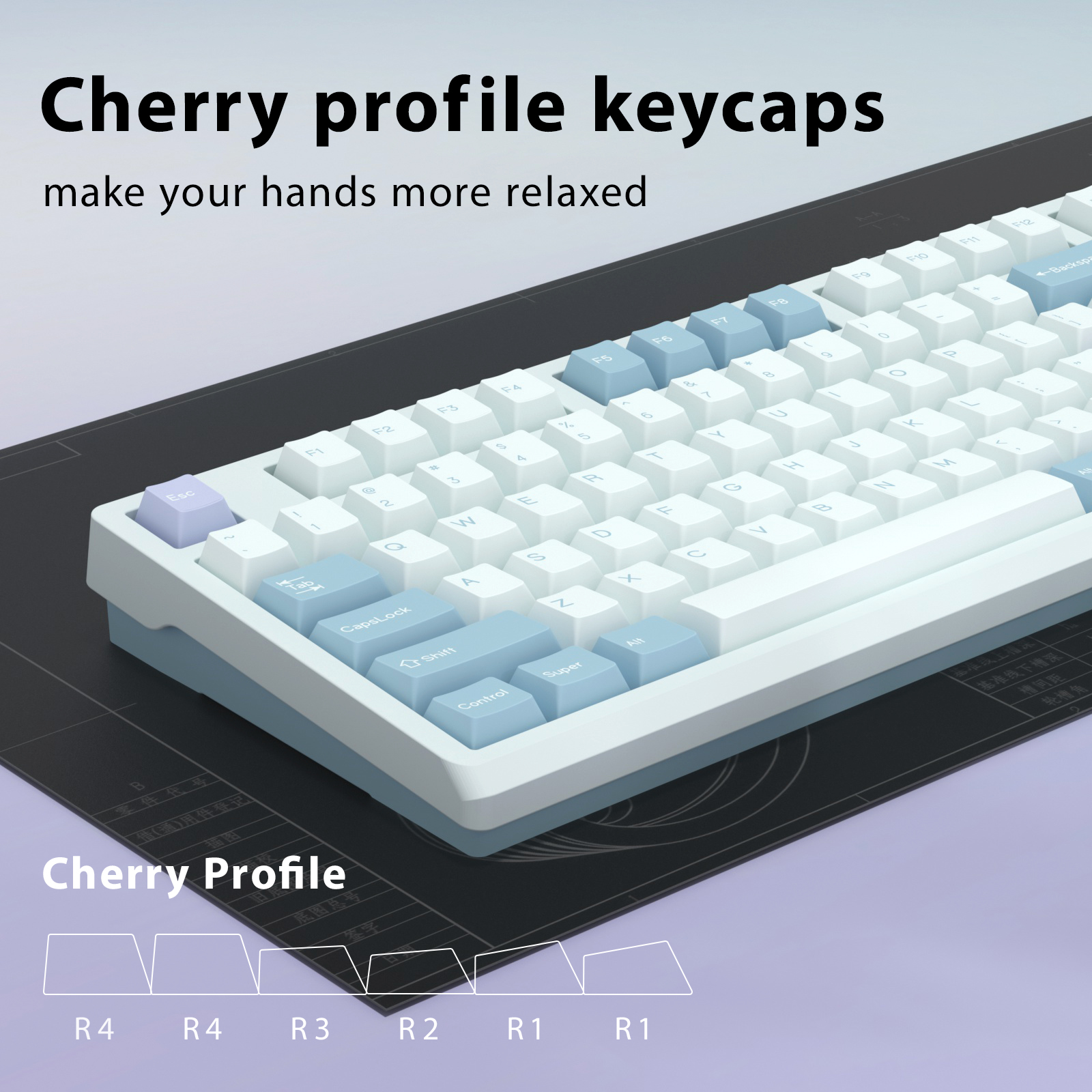 KBDiy GMK Illusion Keycap Cher - Gaming Keyboard Extension ulasan dan harga