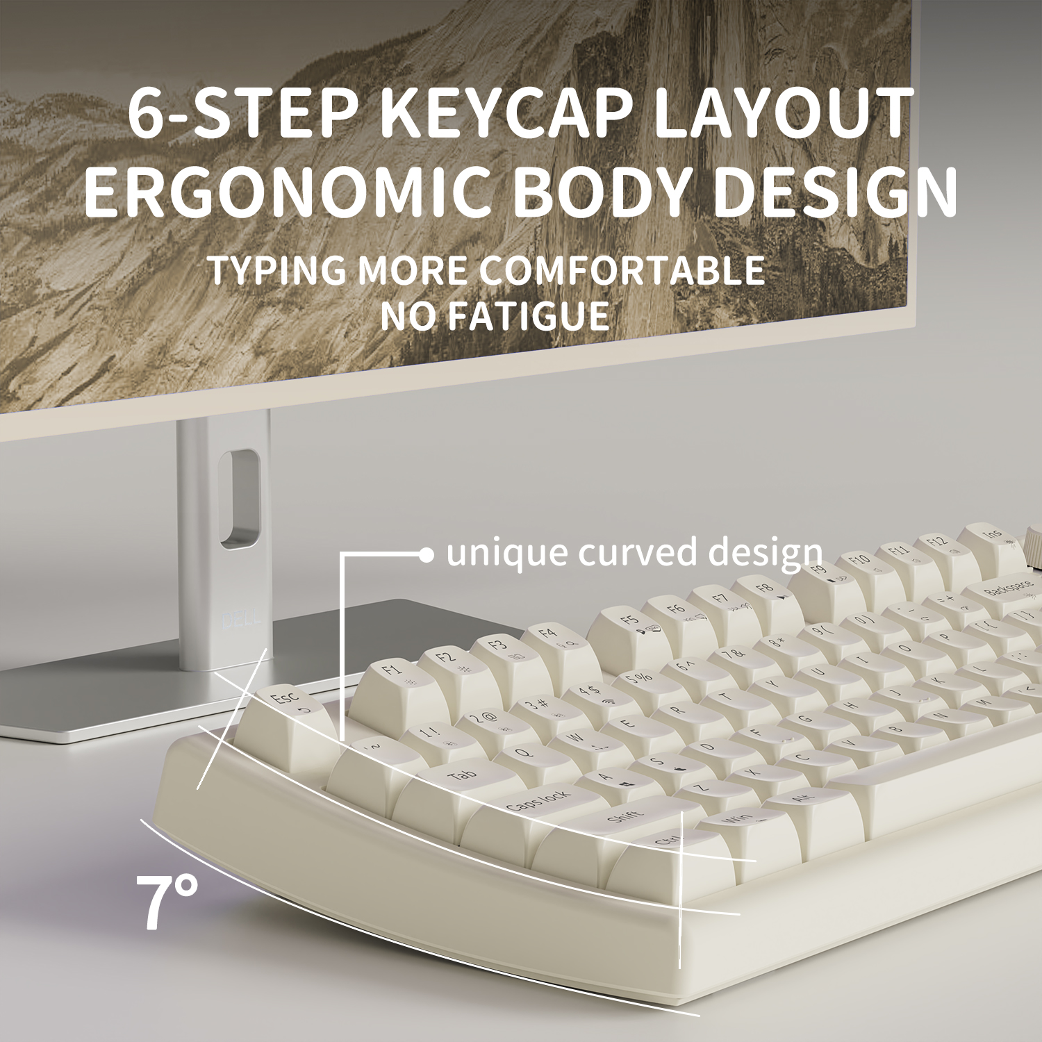 EWEADN V97 Cute Creamy Keyboar - Gaming Keyboard That Is Quiet ulasan dan harga