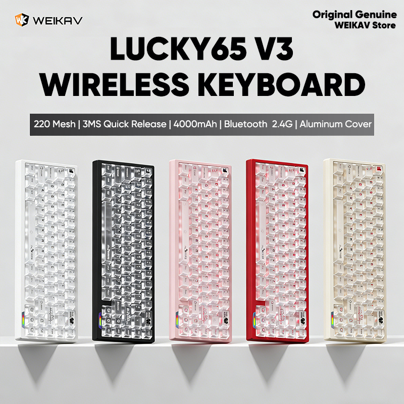 WEIKAV Lucky65 V3 Lucky65V3 Wi - Gaming Keyboard Extension ulasan dan harga