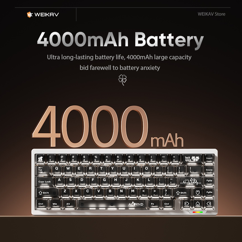 WEIKAV Lucky65 V3 Lucky65V3 Wi - Gaming Keyboard Extension ulasan dan harga