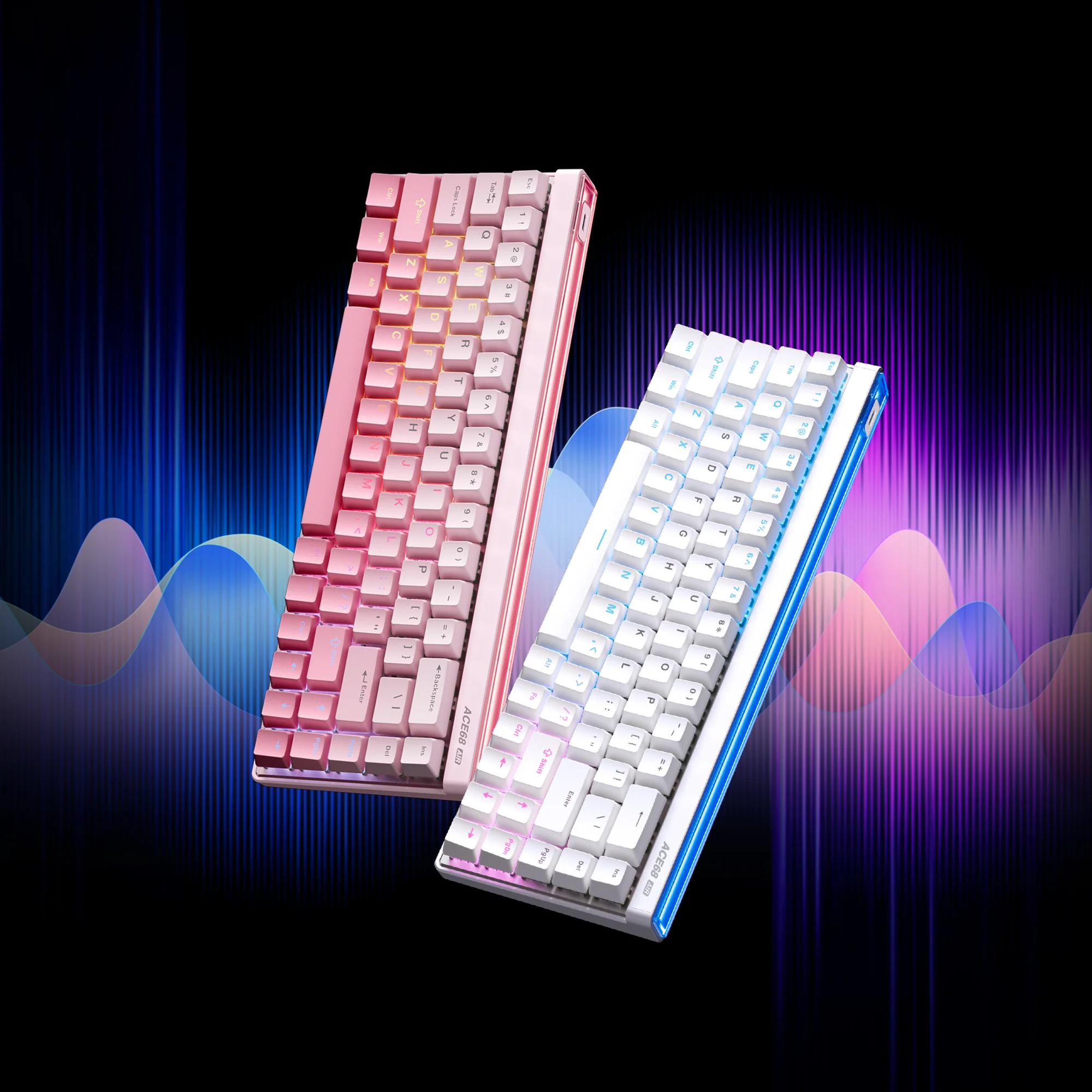 MCHOSE ACE 68 Air Magnetic Swi - Gaming Keyboard Expensive ulasan dan harga