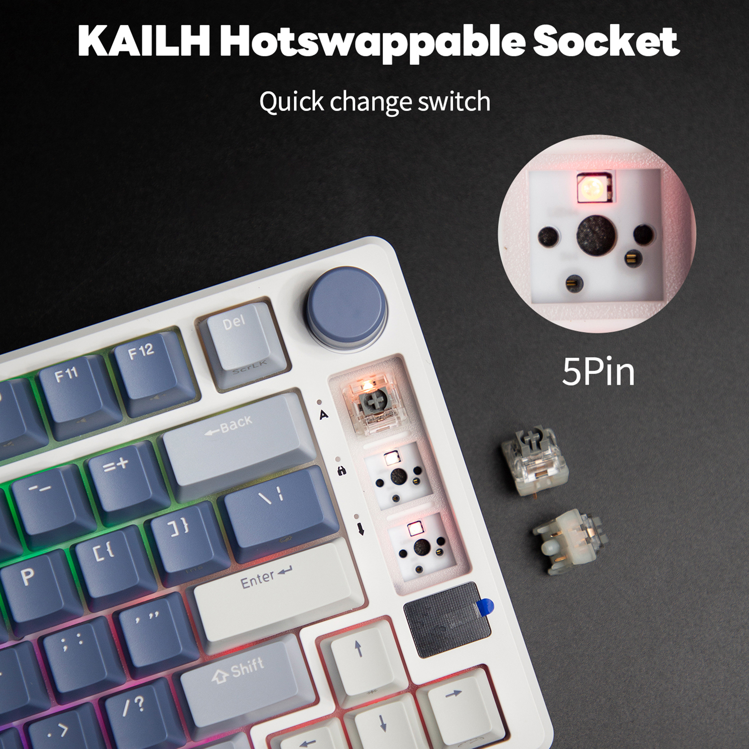 RK ROYAL KLUDGE M75 2.4G Wirel - Gaming Keyboard Bundle ulasan dan harga