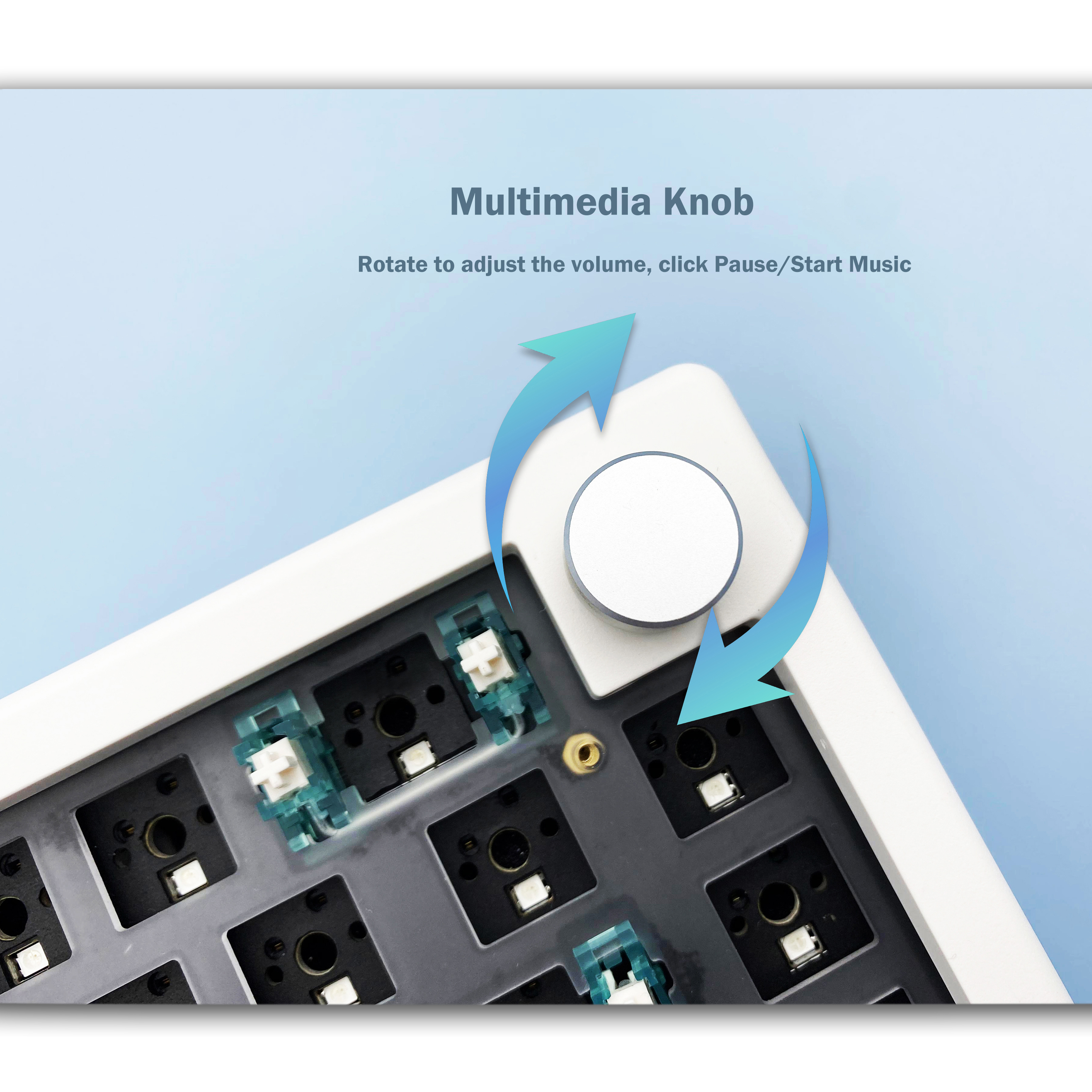 GMK67 65% Gasket Bluetooth 2.4 - Hot Swap Pcb ulasan dan harga