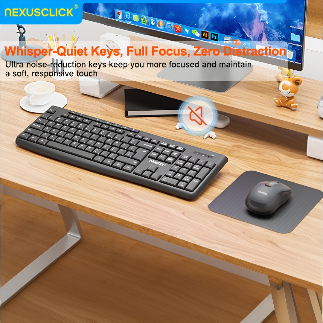 NexusClick Low-Profile Ergonom - Gaming Keyboard That Is Quiet ulasan dan harga
