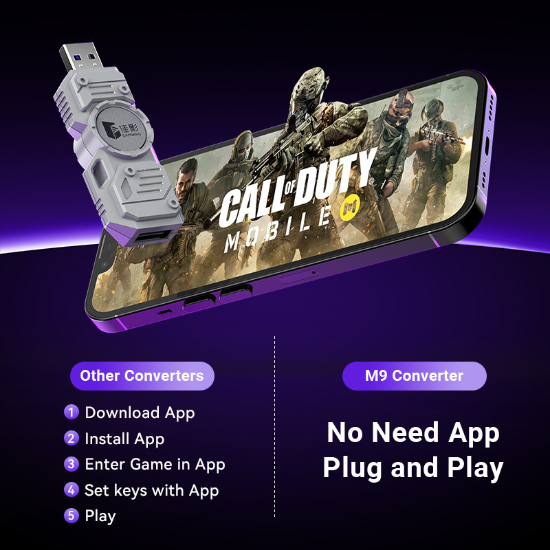 Mobile Games Converter Kit Mob - Gaming Keyboard Extension ulasan dan harga