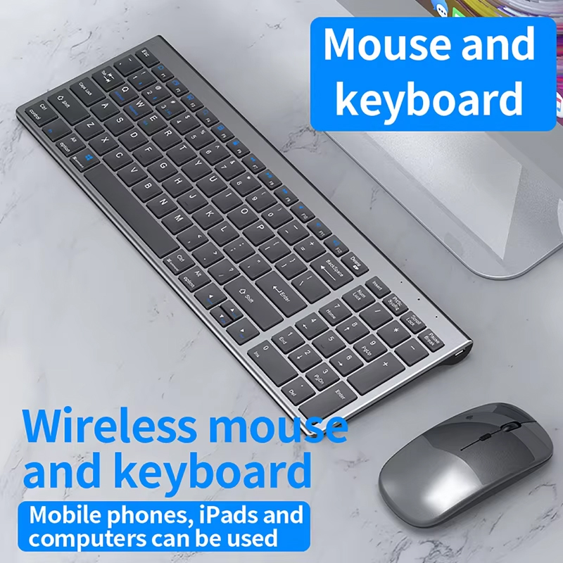 Bluetooth 5.0 & 2.4G Wireless  - Gaming Keyboard Non Mechanical ulasan dan harga