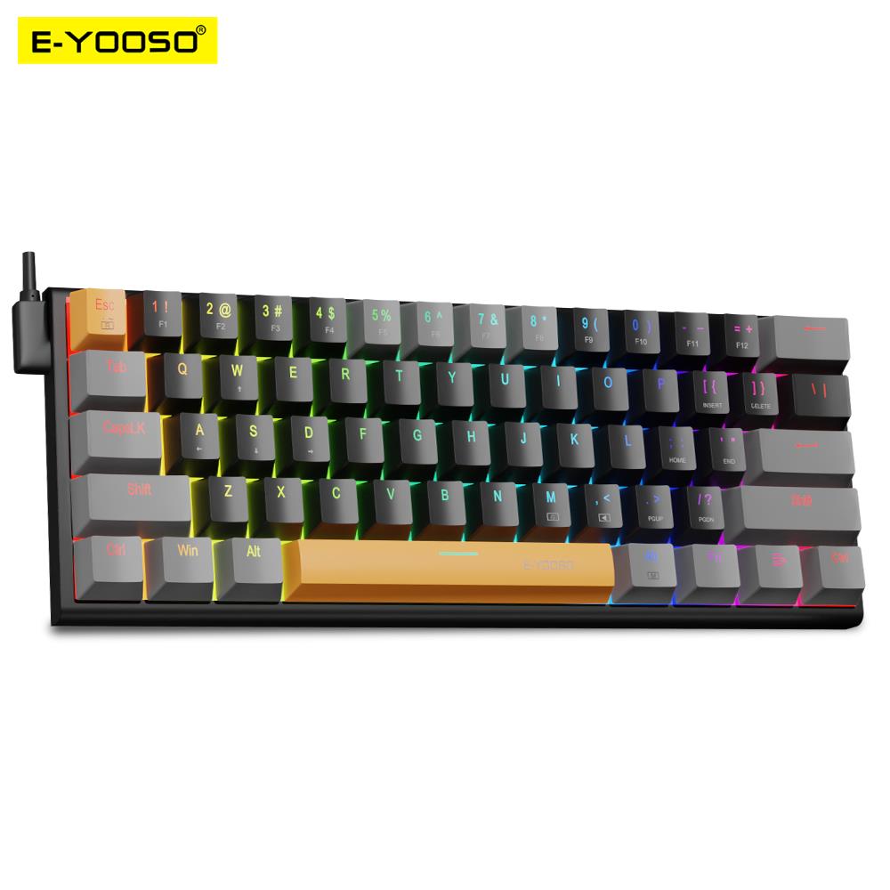 E-YOOSO Z11 RGB USB 60% Mini M - Gaming Keyboard E Yooso ulasan dan harga