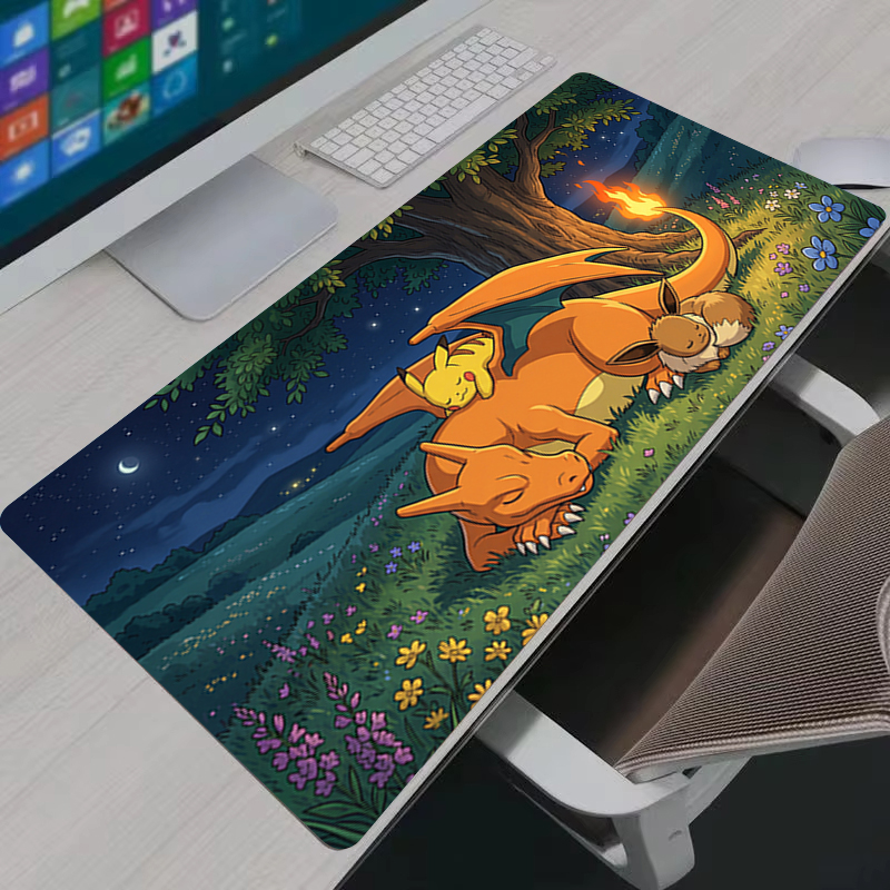 Mouse Pad Anime PC Gamer Cabin - Gaming Keyboard He ulasan dan harga